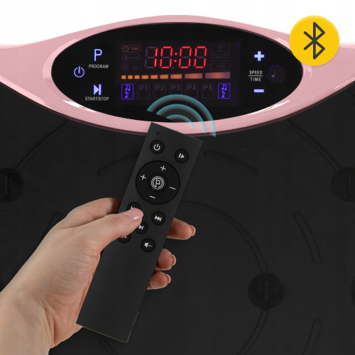 Вибрационная платформа  4FIZJO Ultra+ Black/Pink - фото №5